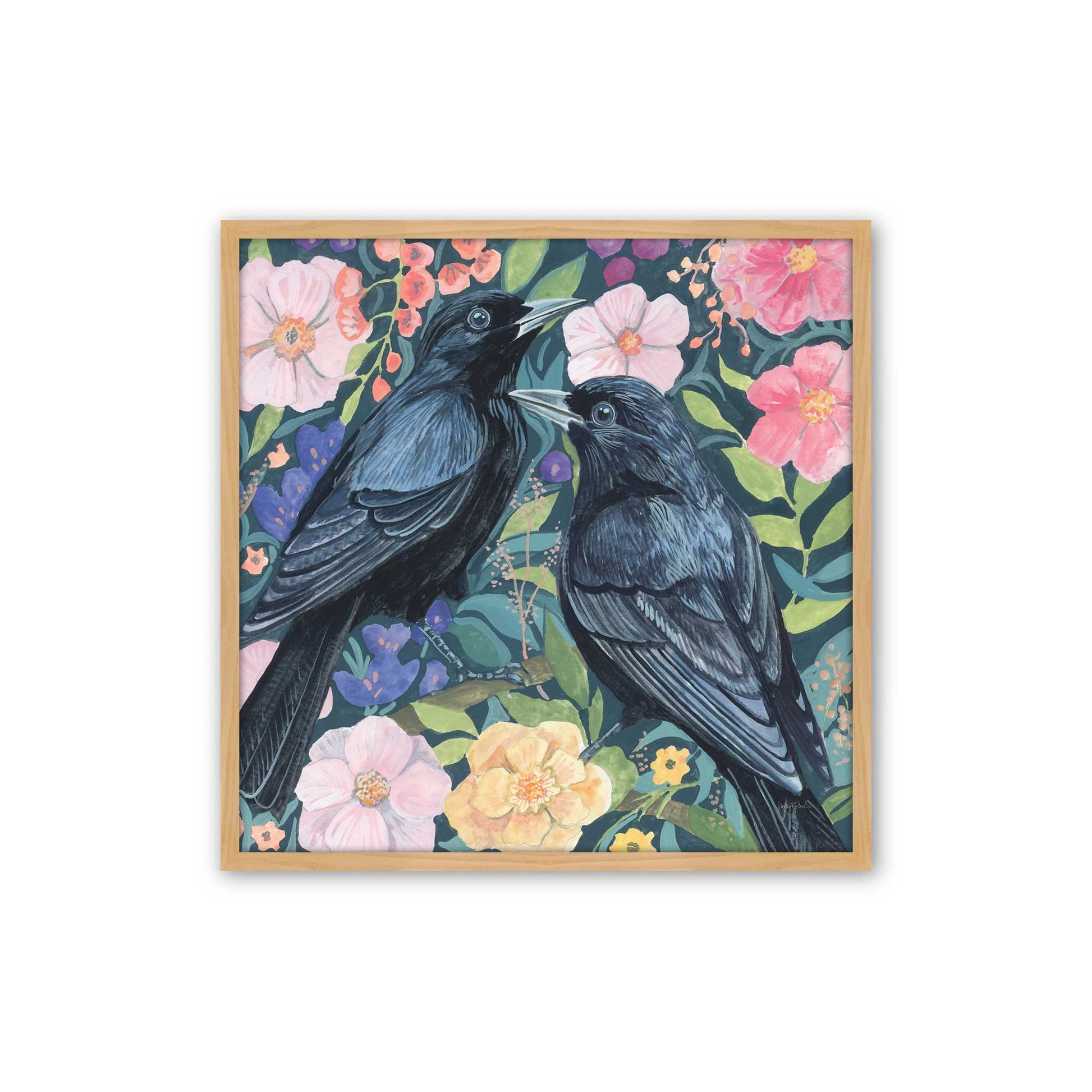 [Color:American Maple], Picture of art in a American Maple frame