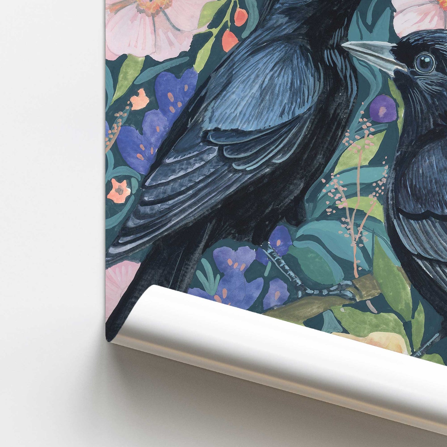 [Color:Rolled Print], Picture of close up of art