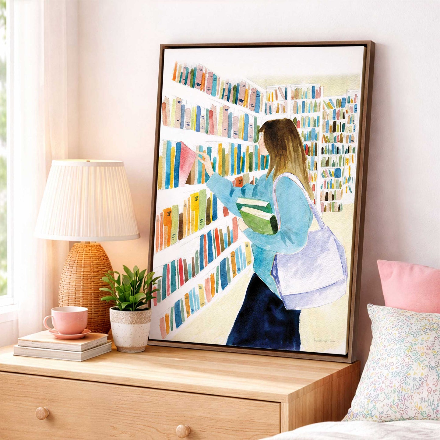 Picture of art in a room
