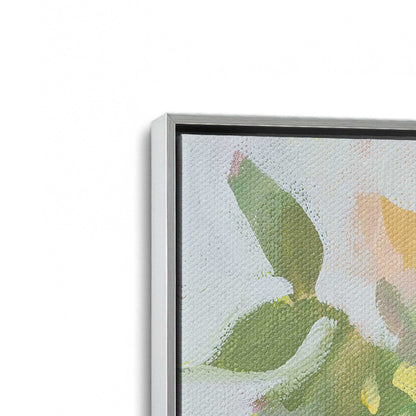 [Color:Polished Chrome], Picture of art in a Polished Chrome frame at an angle