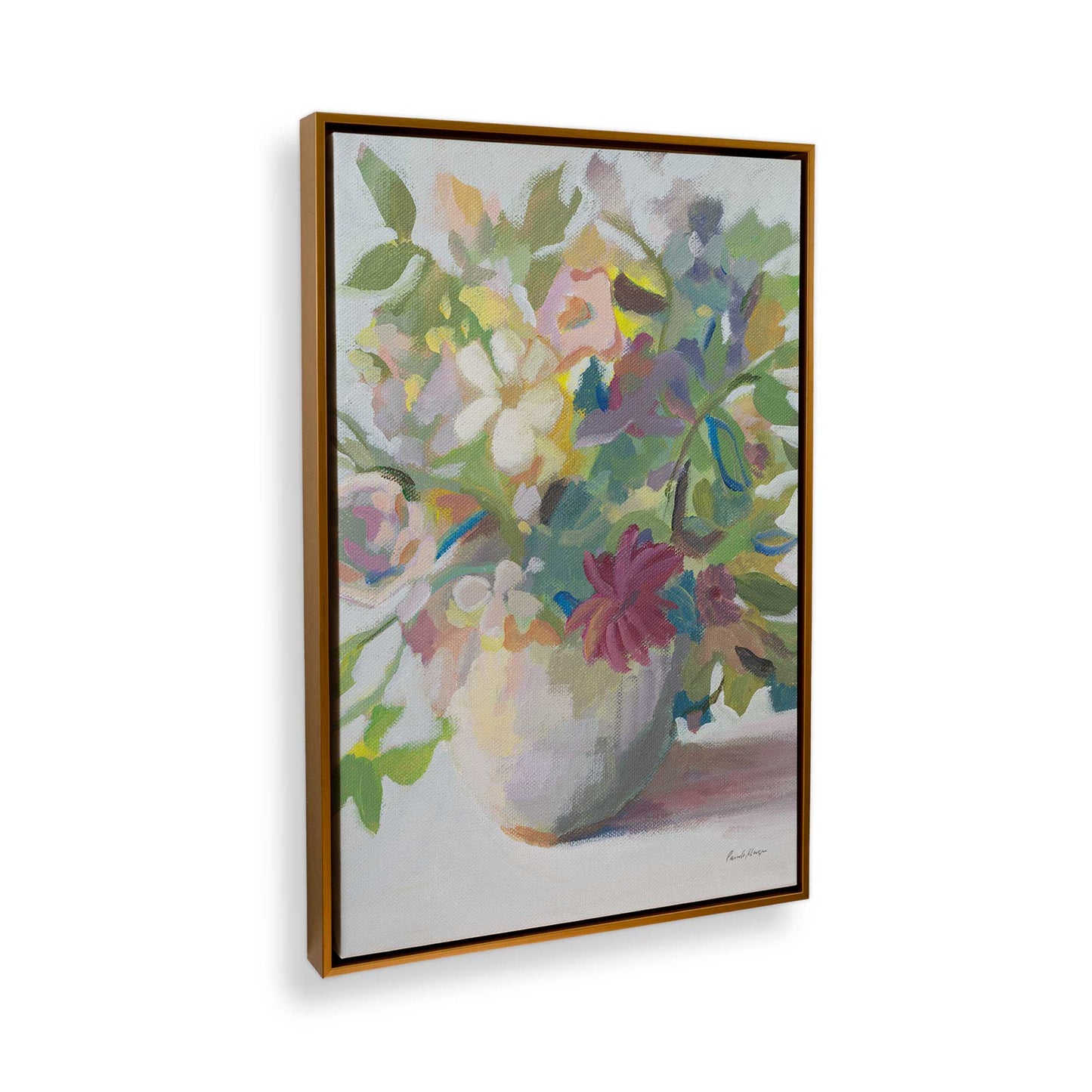 [Color:Polished Gold], Picture of the corner of the art
