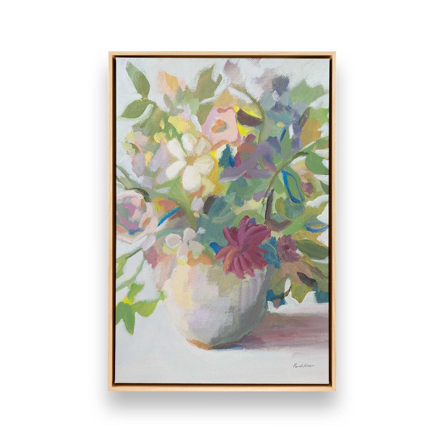 [Color:American Maple], Picture of art in a American Maple frame