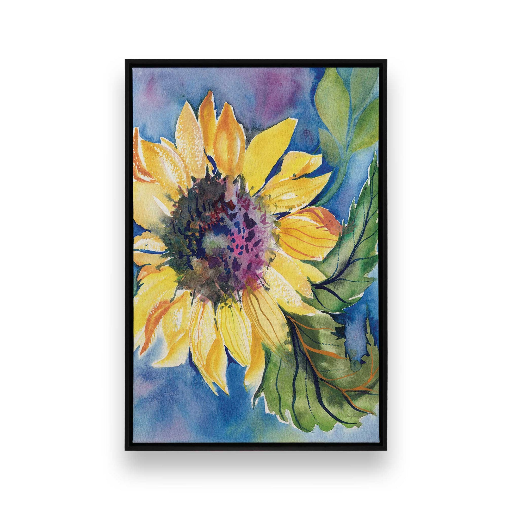 [Color:Satin Black], Picture of art in a Satin Black frame