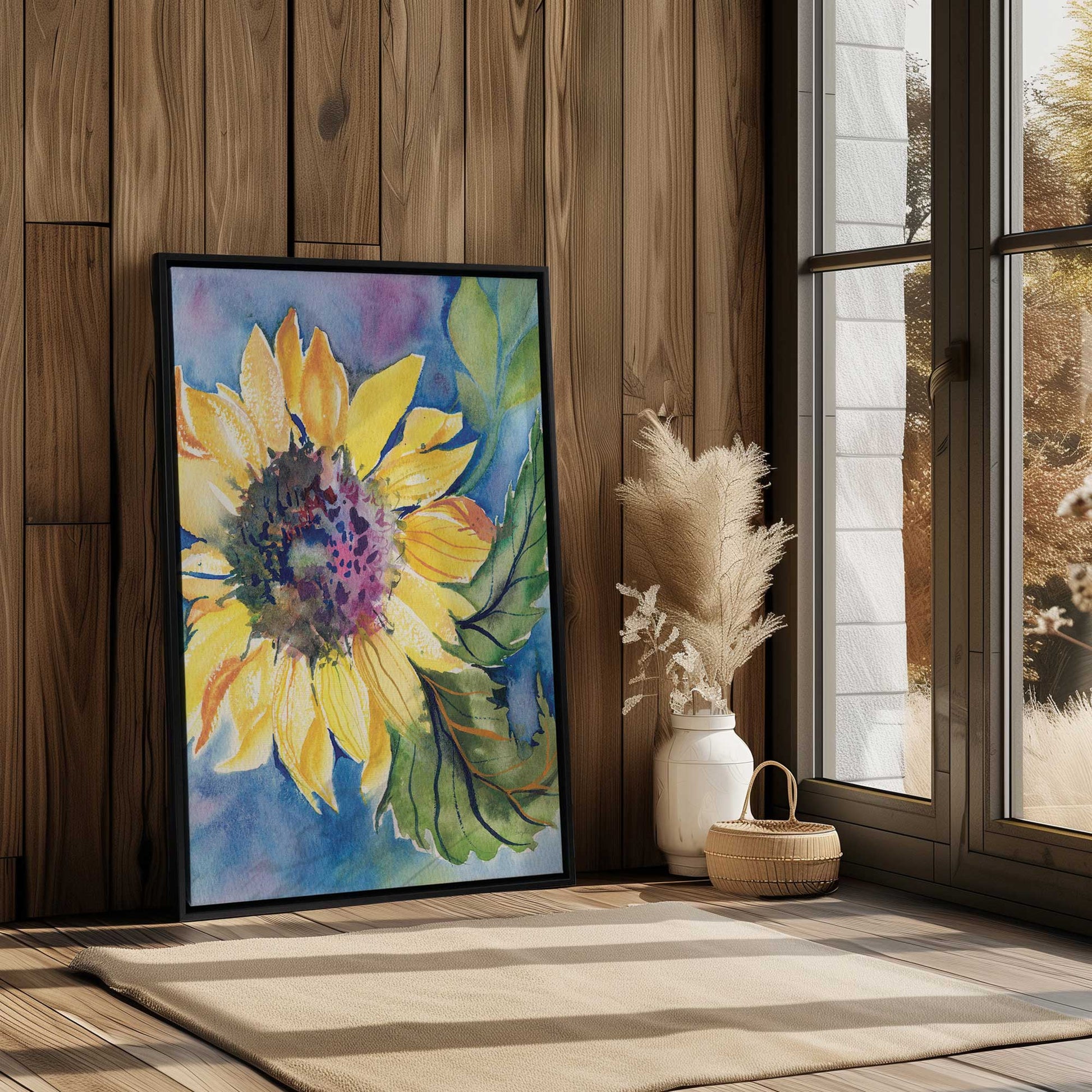Picture of art in a room