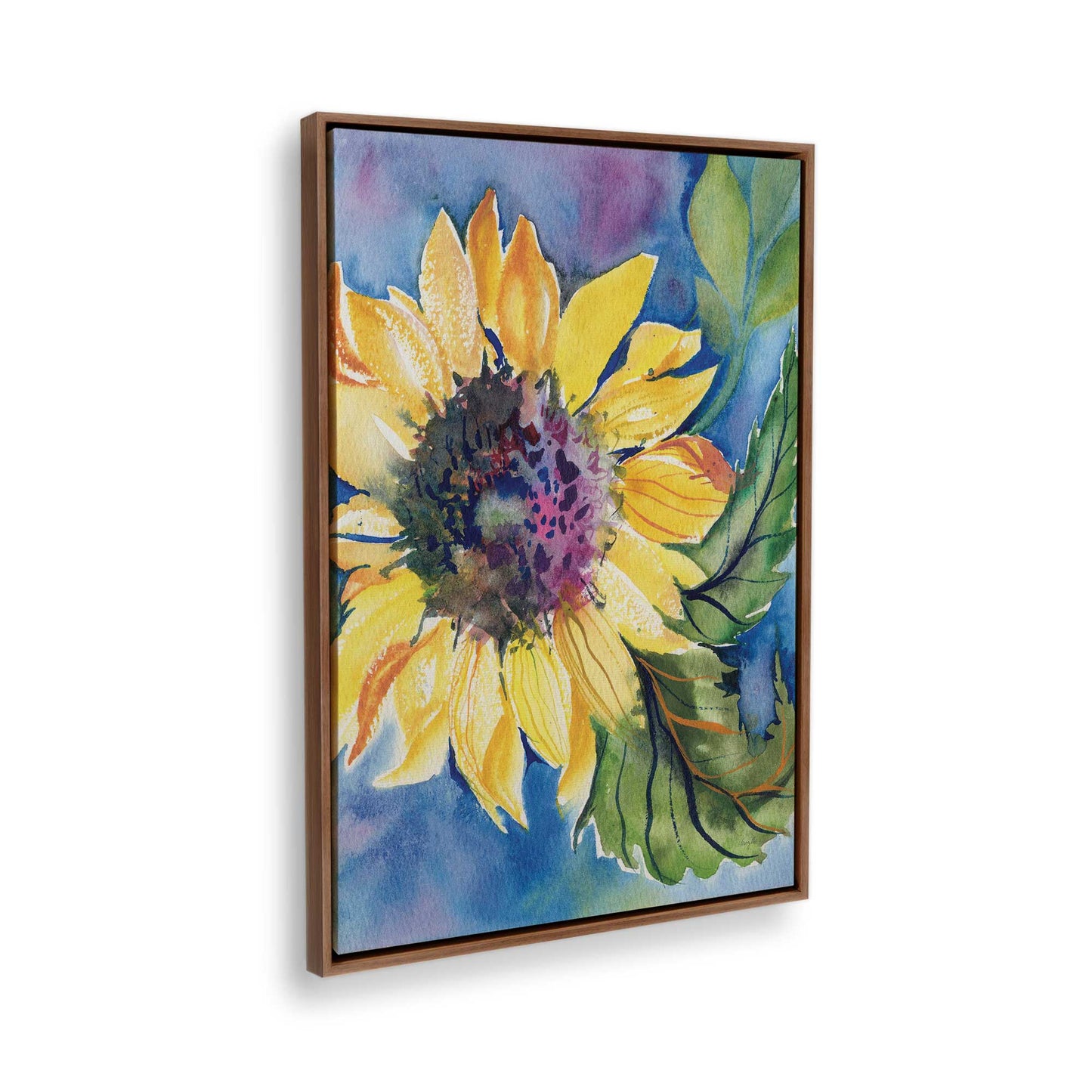 [Color:Walnut], Picture of the corner of the art