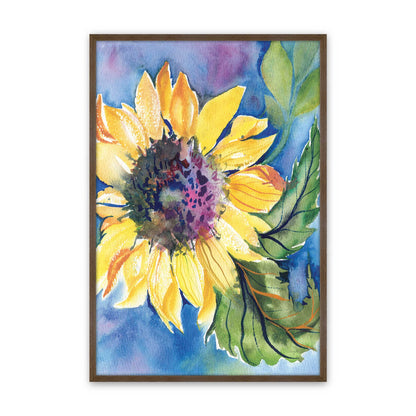 [Color:Walnut], Picture of art in a Walnut frame