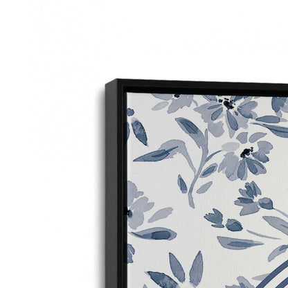 [Color:Satin Black], Picture of art in a Satin Black frame at an angle