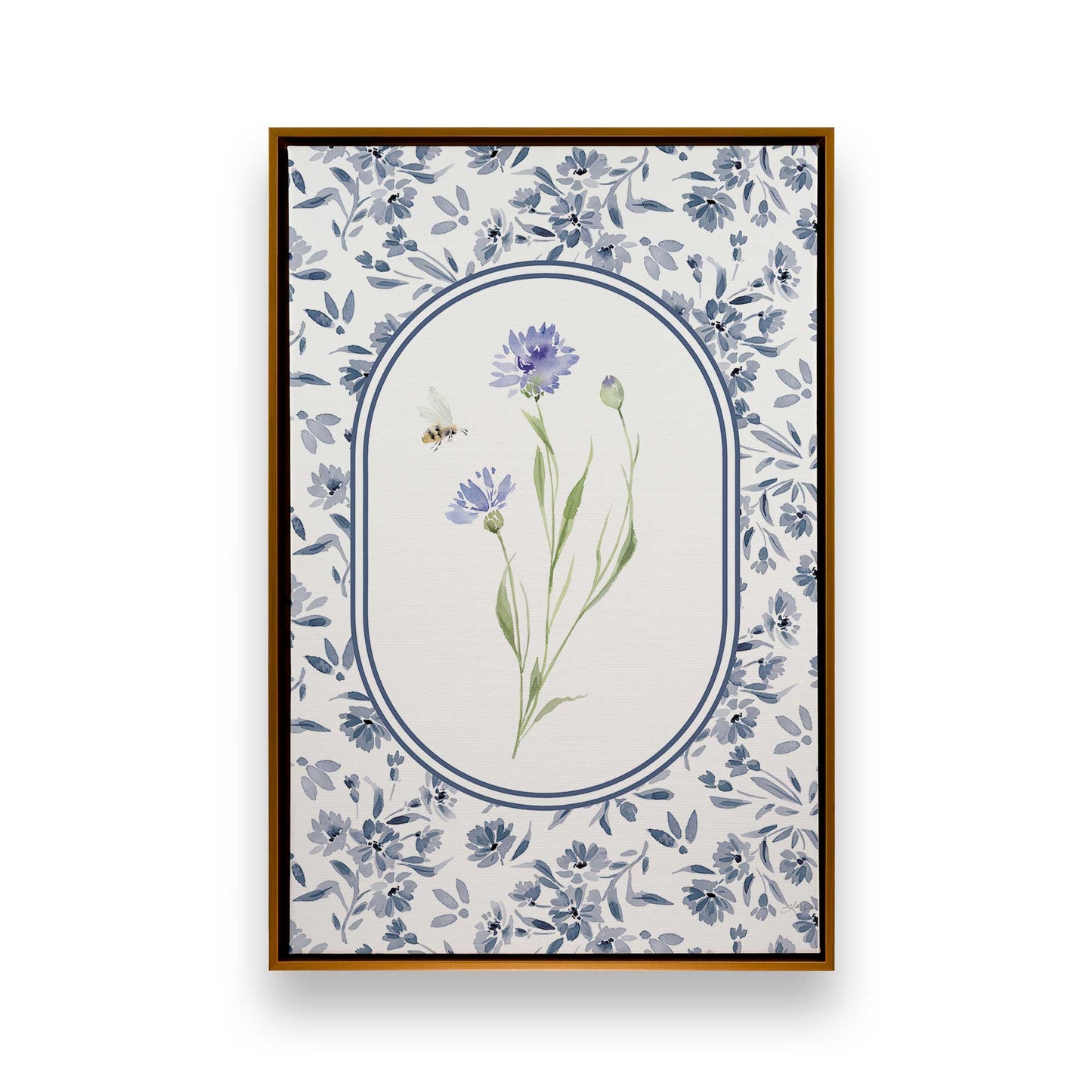 [Color:Polished Gold], Picture of art in a Polished Gold frame