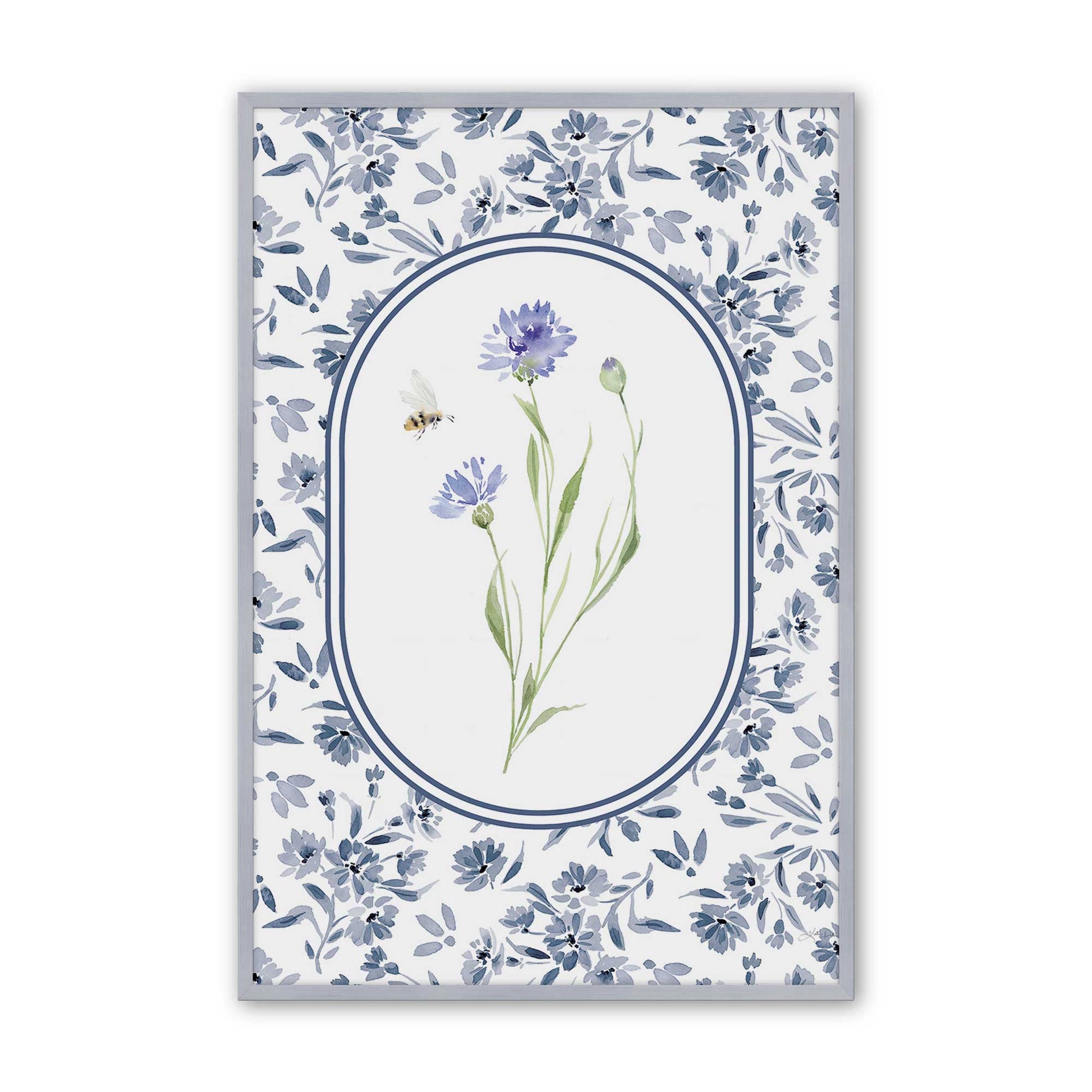 [Color:Polished Chrome], Picture of art in a Polished Chrome frame