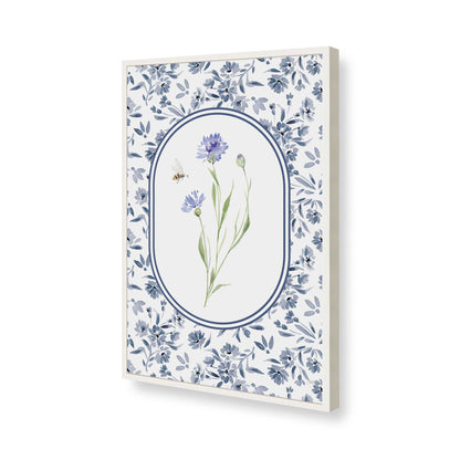 [Color:Opaque White], Picture of art in a Opaque White frame of the corner