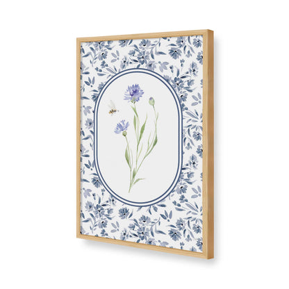 [Color:American Maple], Picture of art in a American Maple frame of the corner