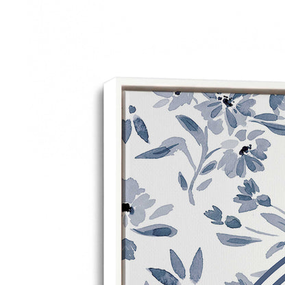 [Color:Opaque White], Picture of art in a White frame at an angle