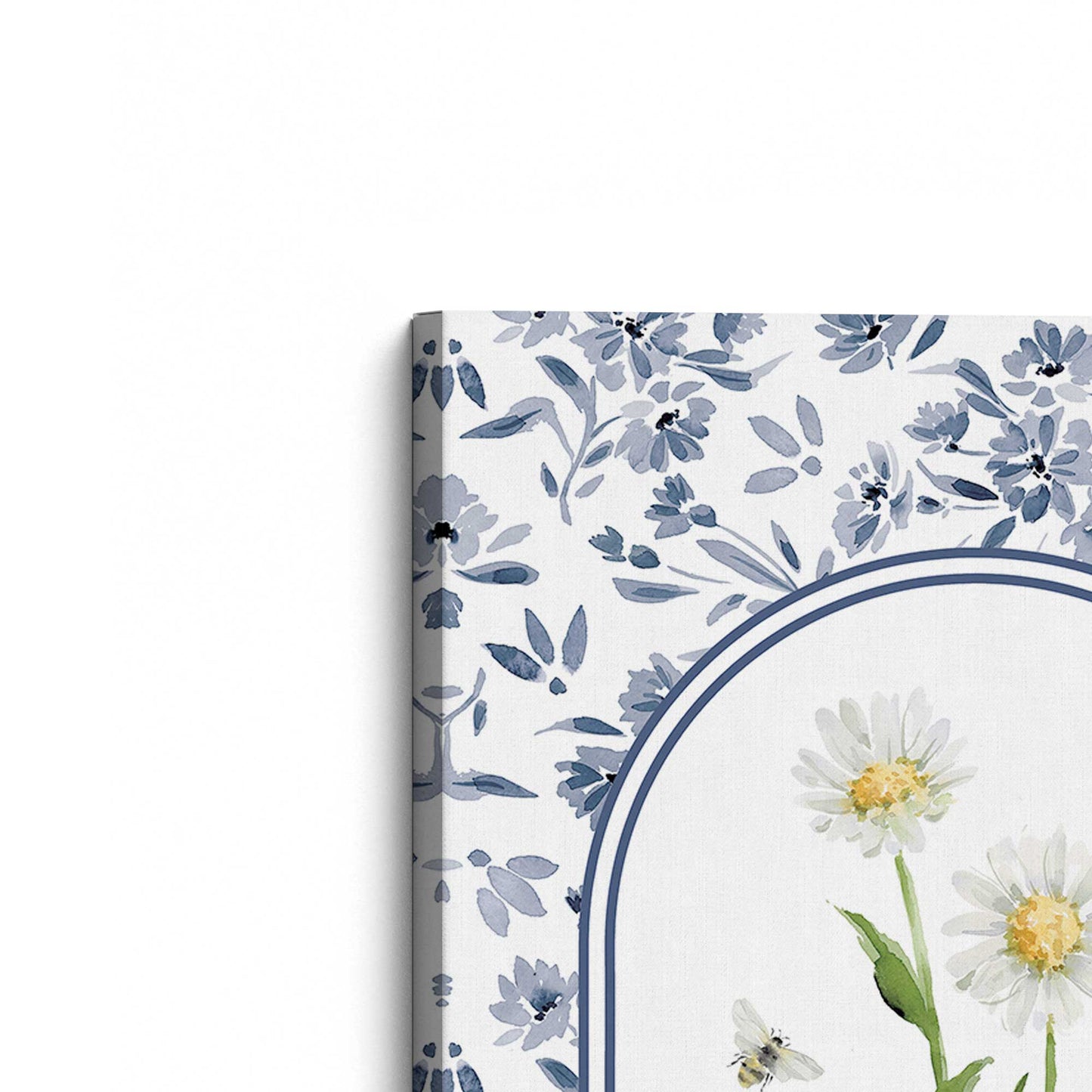 [Color:Stretched Canvas], Picture of the corner of the art