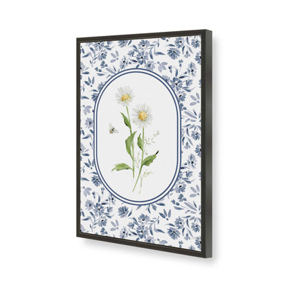 [Color:Satin Black], Picture of art in a Satin Black frame of the corner