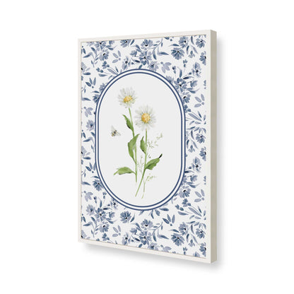 [Color:Opaque White], Picture of art in a Opaque White frame of the corner