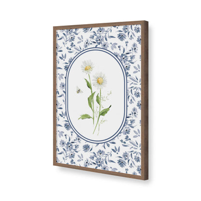 [Color:Walnut], Picture of art in a Walnut frame of the corner