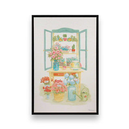 [Color:Satin Black], Picture of art in a Satin Black frame