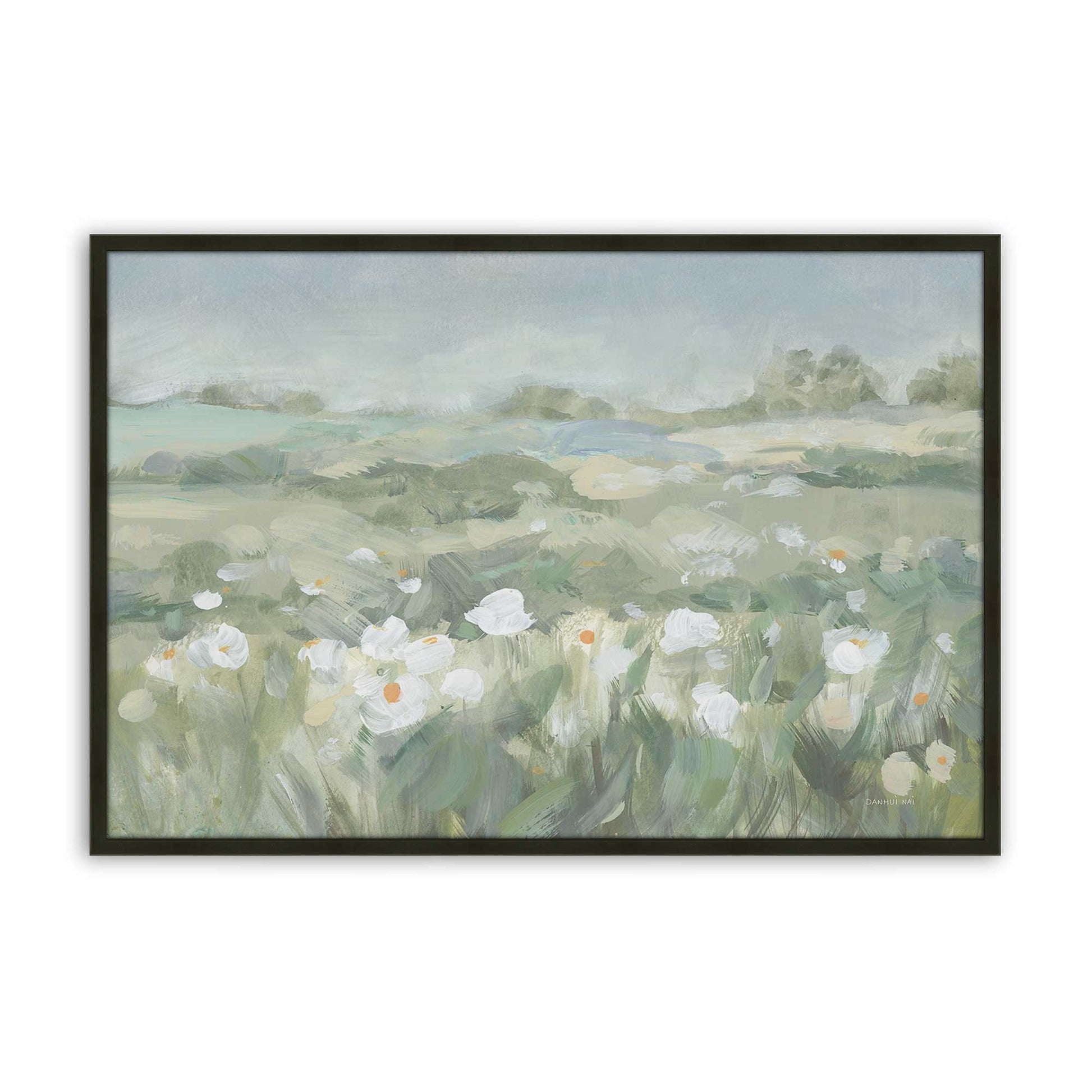 [Color:Satin Black], Picture of art in a Satin Black frame