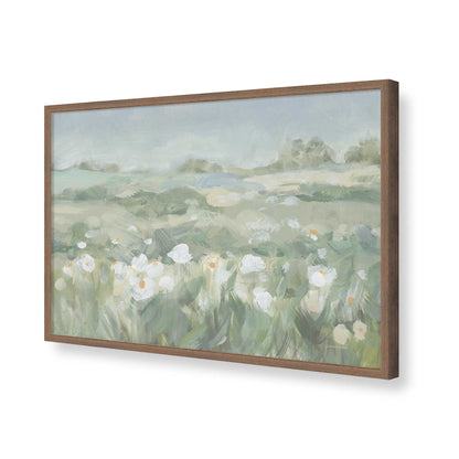 [Color:Walnut], Picture of art in a Walnut frame of the corner