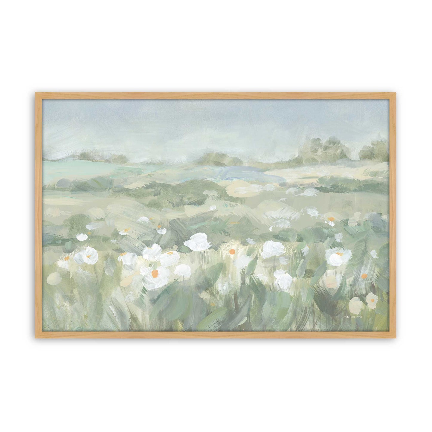 [Color:American Maple], Picture of art in a American Maple frame
