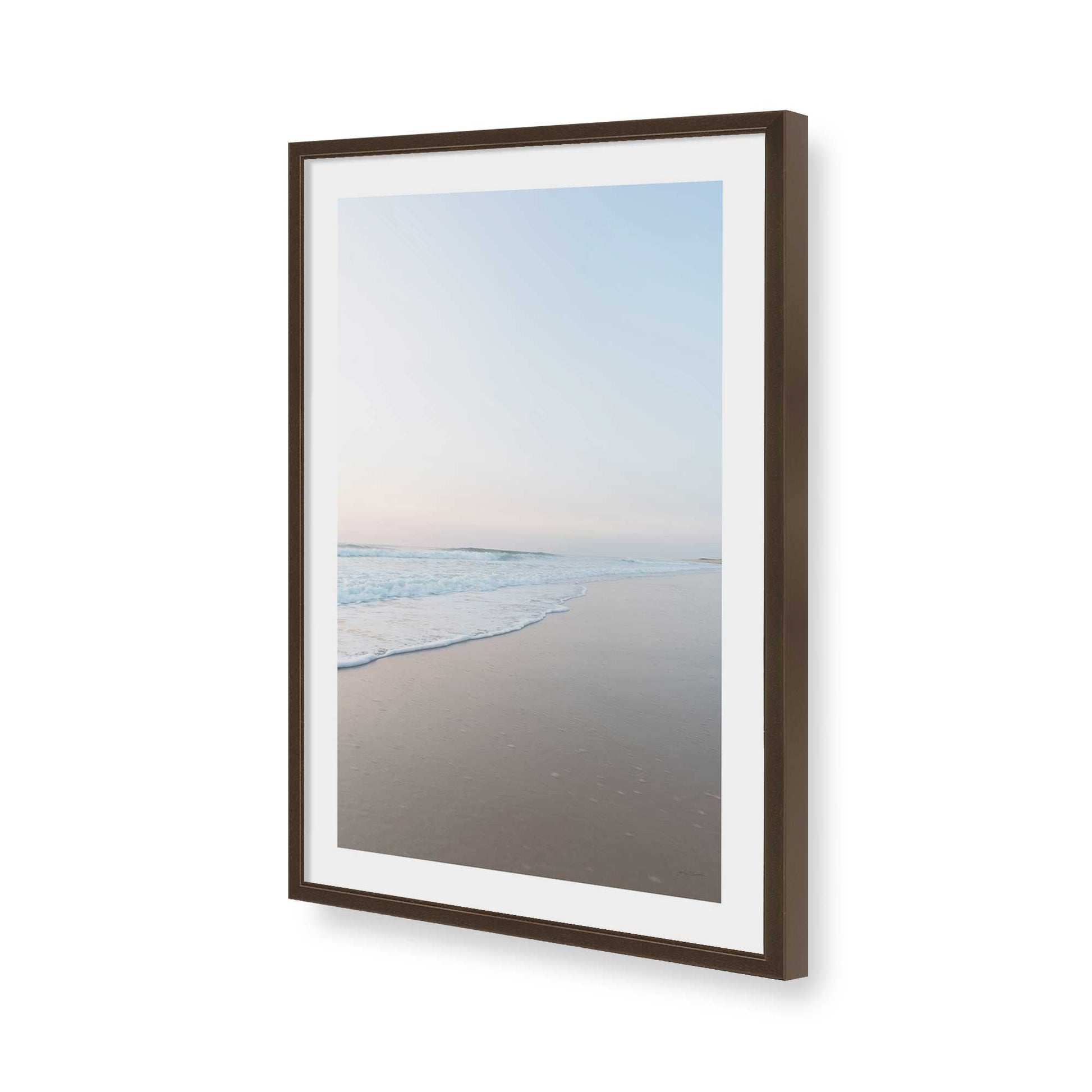 [Color:Belvinder Brown], Picture of art in a Belvinder Brown frame of the corner