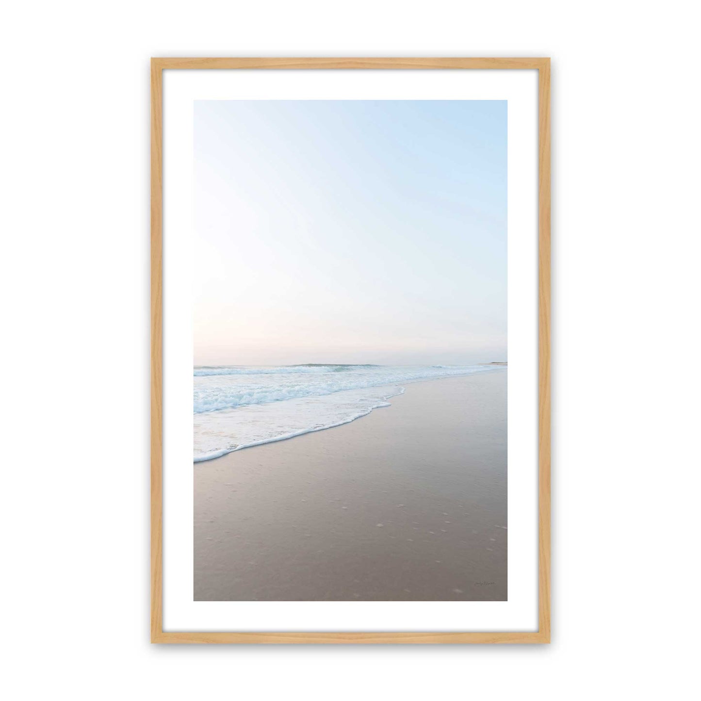 [Color:American Maple], Picture of art in a American Maple frame