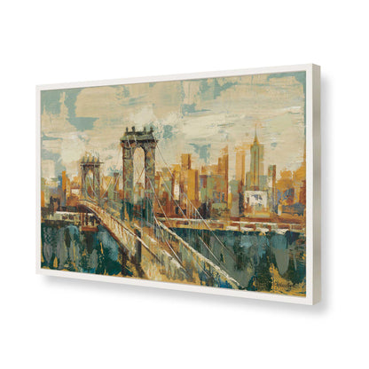 [Color:Opaque White], Picture of art in a Opaque White frame of the corner