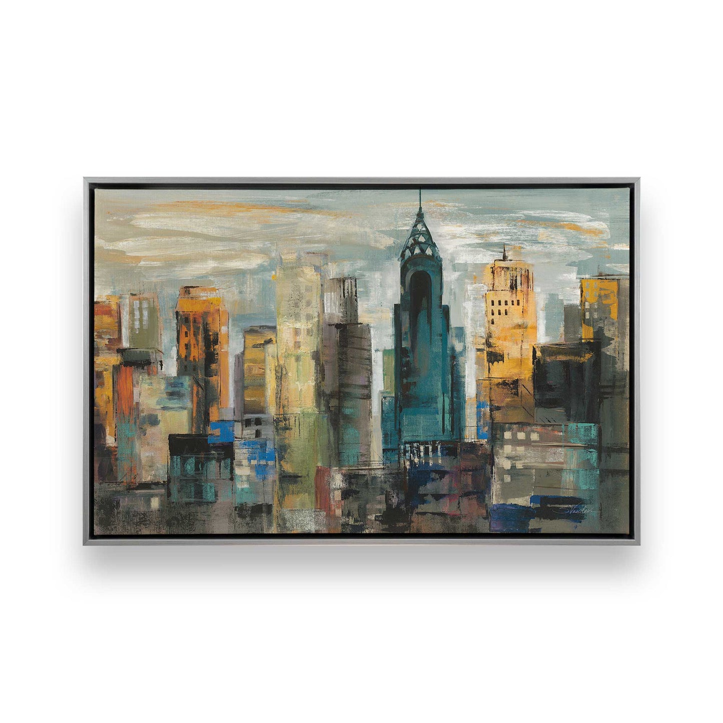 [Color:Polished Chrome], Picture of art in a Polished Chrome frame