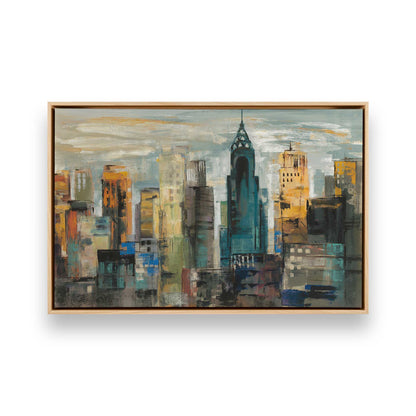 [Color:American Maple], Picture of art in a American Maple frame