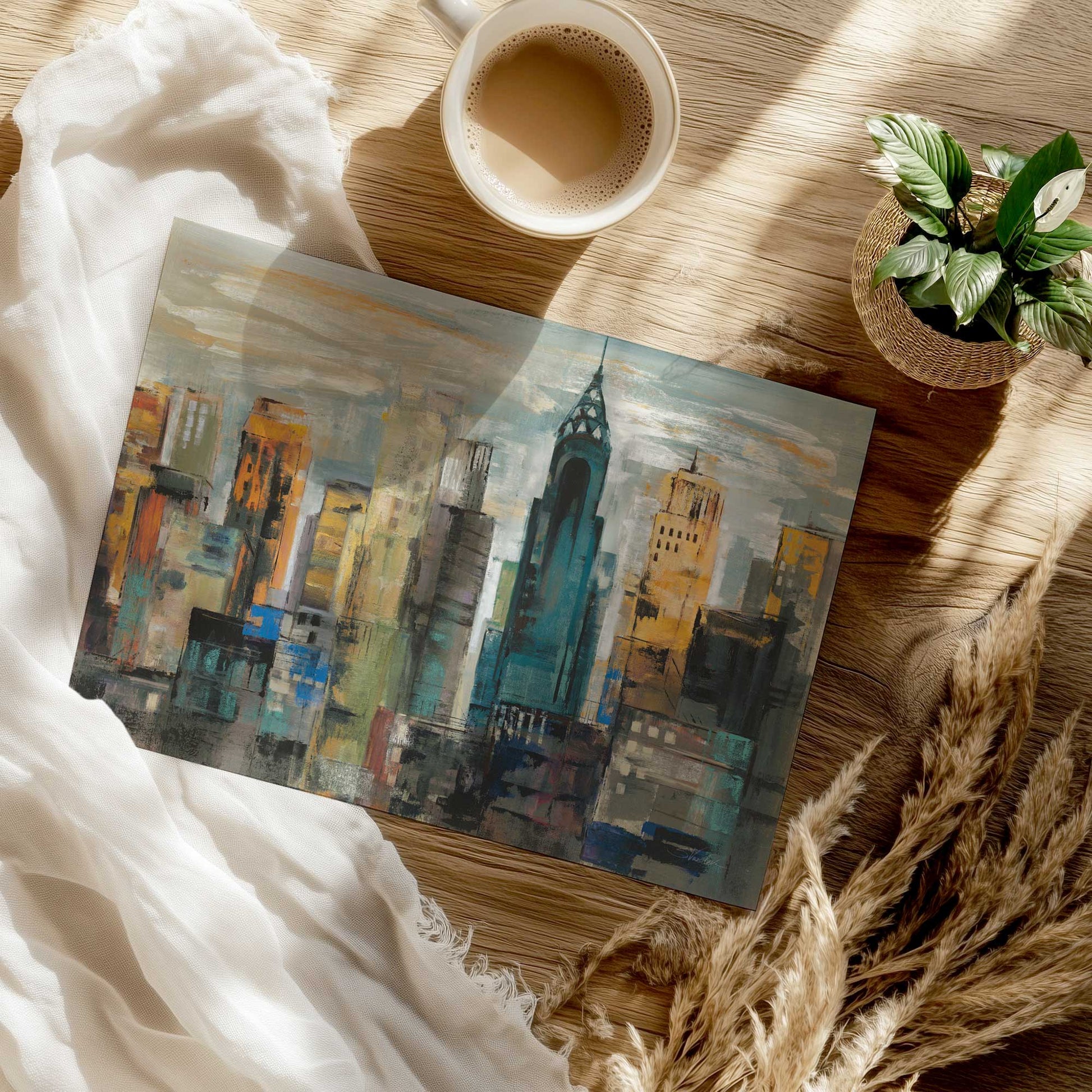 [Color:Rolled Print], Picture of close up of art