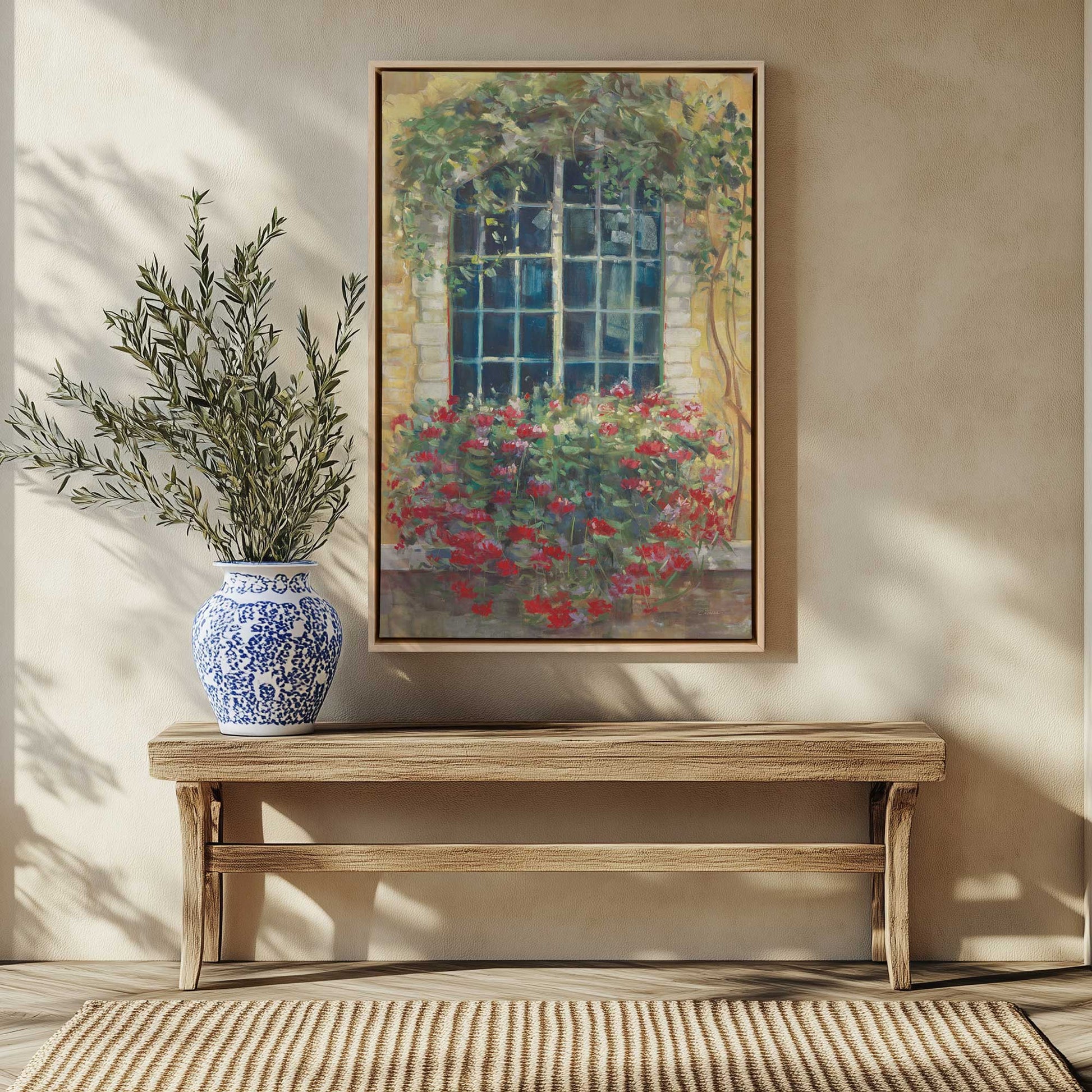 Picture of art in a room