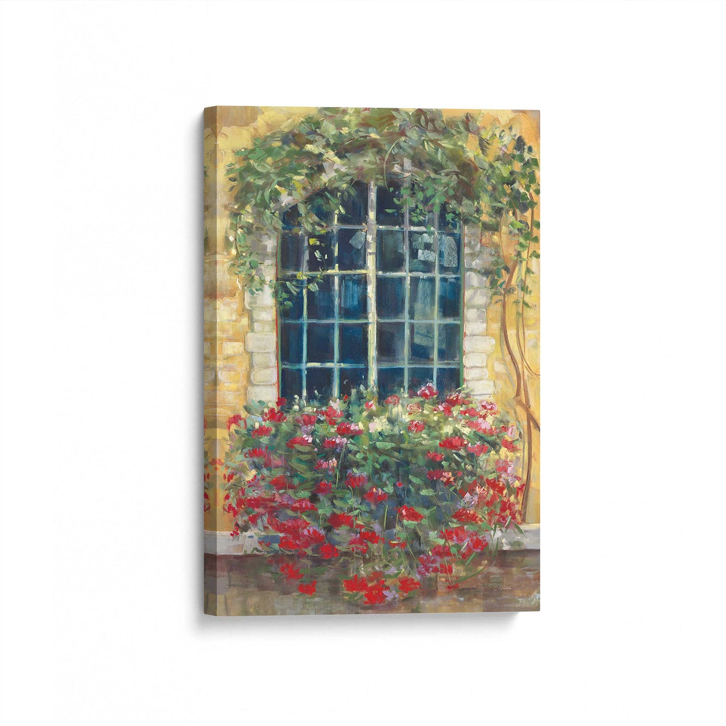 [Color:Stretched Canvas], Picture of art at an angle