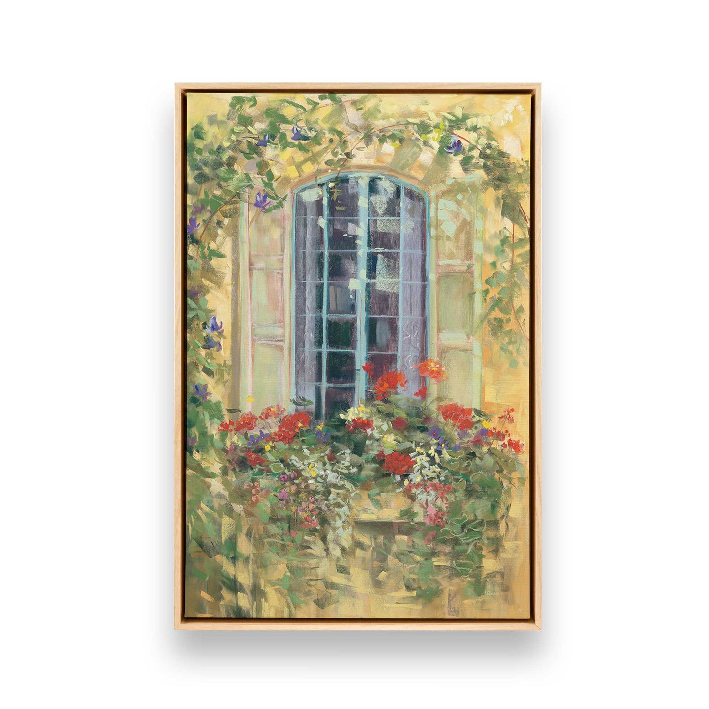 [Color:American Maple], Picture of art in a American Maple frame