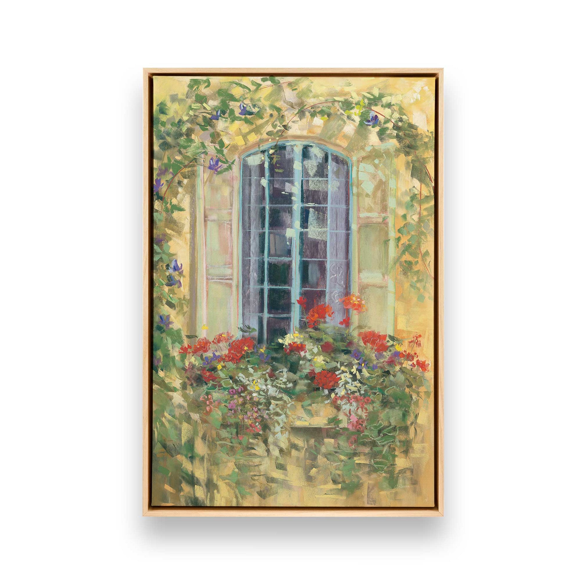 [Color:American Maple], Picture of art in a American Maple frame