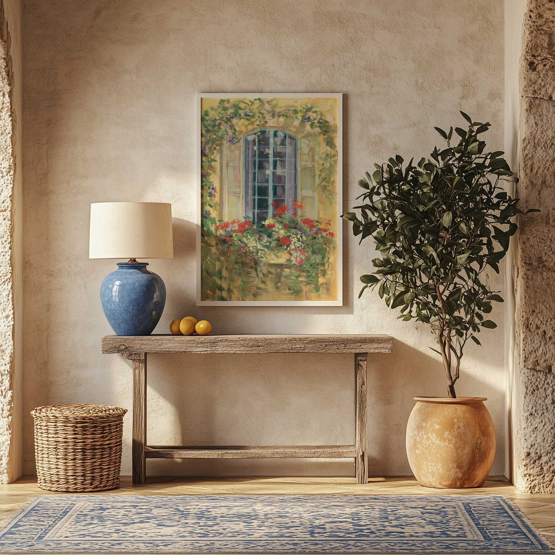 Picture of art in a room