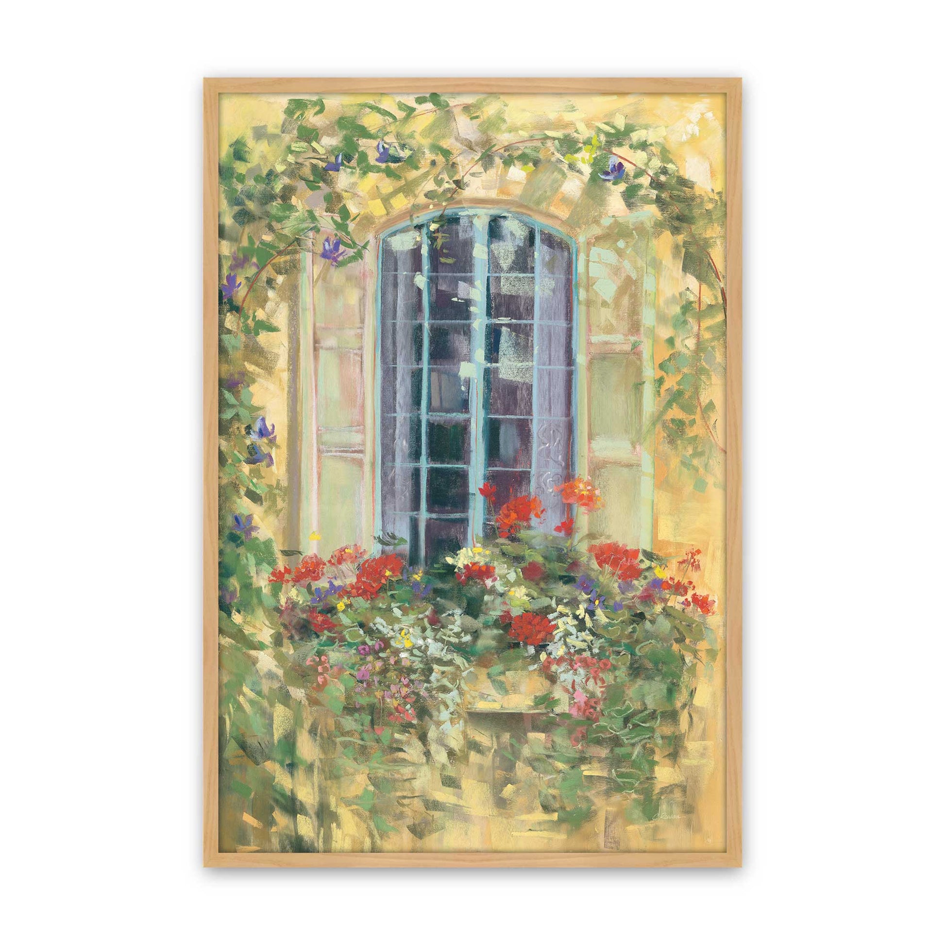[Color:American Maple], Picture of art in a American Maple frame