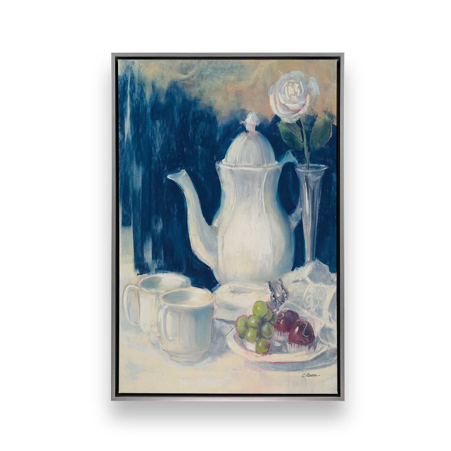 [Color:Polished Chrome], Picture of art in a Polished Chrome frame