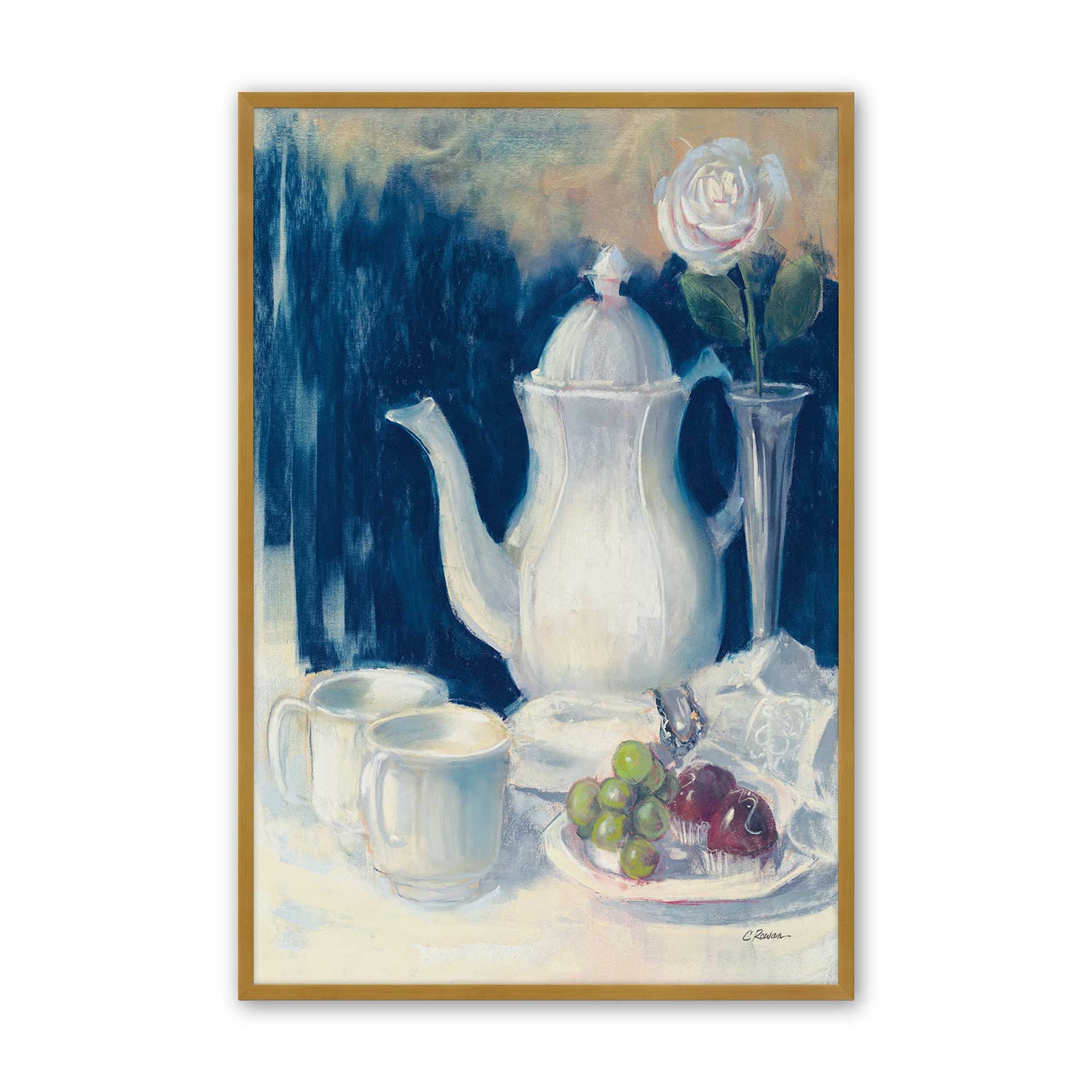 [Color:Polished Gold], Picture of art in a Polished Gold frame