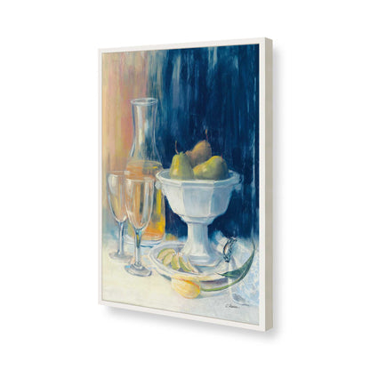 [Color:Opaque White], Picture of art in a Opaque White frame of the corner