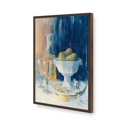 [Color:Belvinder Brown], Picture of art in a Belvinder Brown frame of the corner