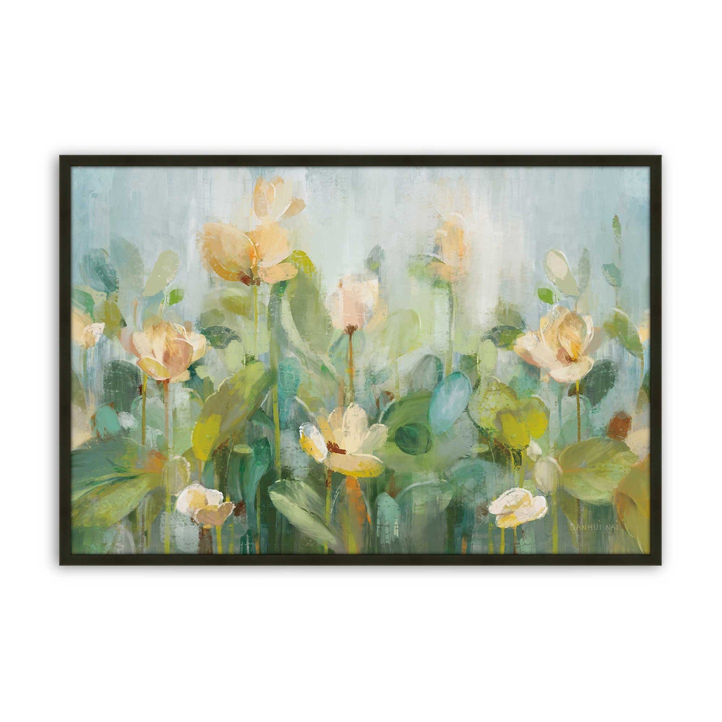 [Color:Satin Black], Picture of art in a Satin Black frame