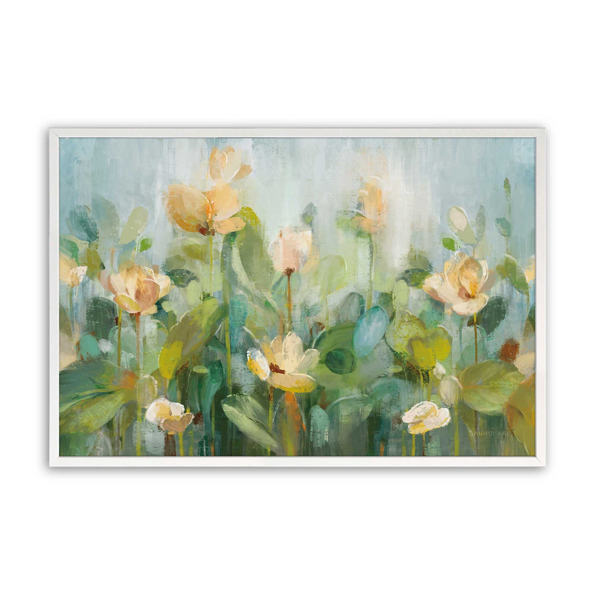 [Color:Opaque White], Picture of art in a Opaque White frame
