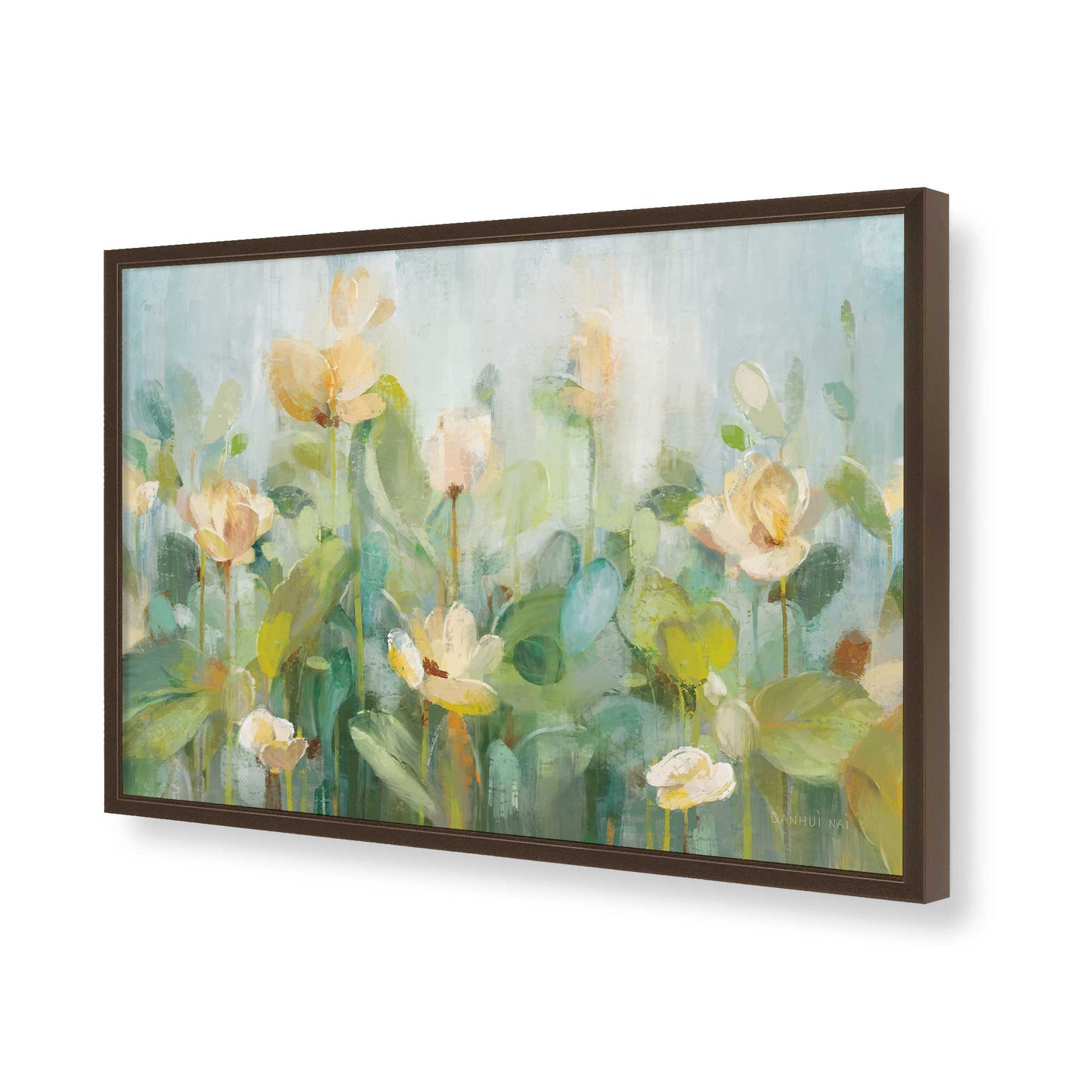 [Color:Belvinder Brown], Picture of art in a Belvinder Brown frame of the corner