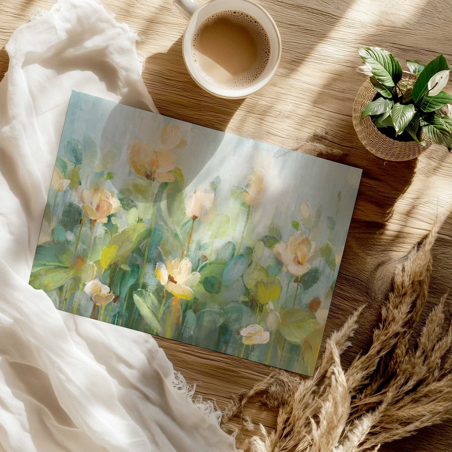 [Color:Rolled Print], Picture of close up of art
