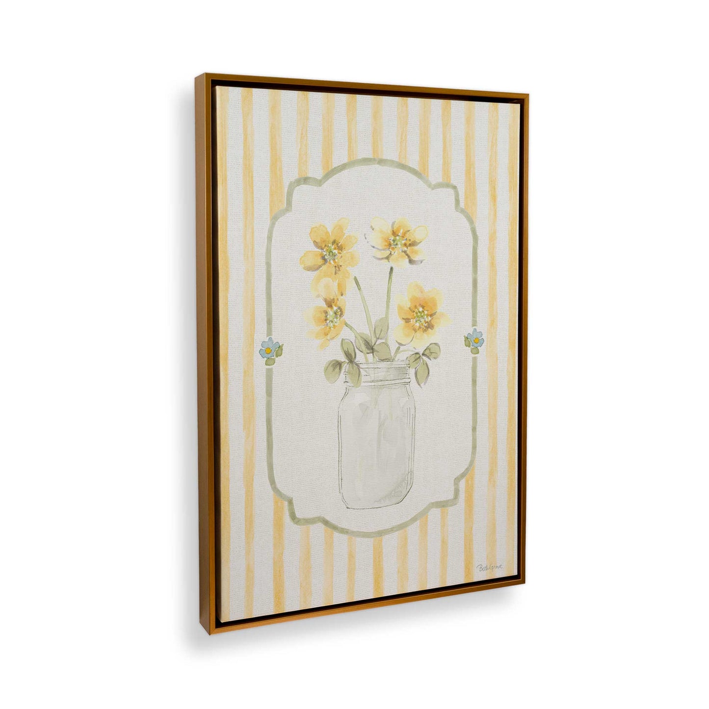 [Color:Polished Gold], Picture of the corner of the art