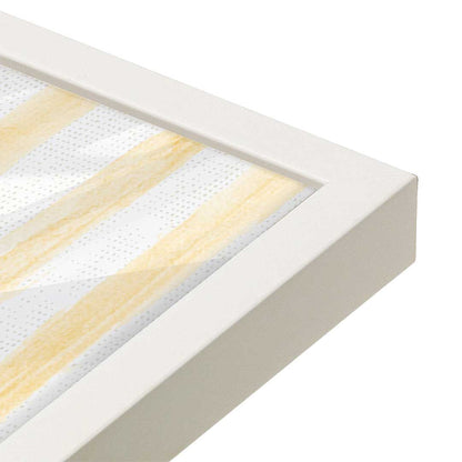 [Color:Opaque White], Picture of art in a Opaque White frame at an angle
