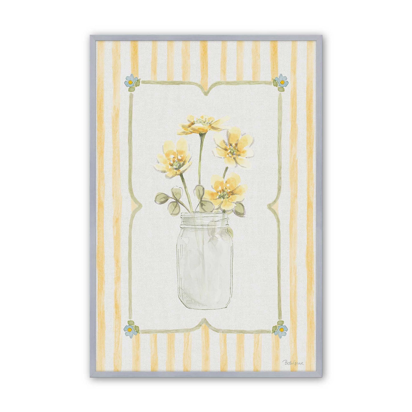 [Color:Polished Chrome], Picture of art in a Polished Chrome frame