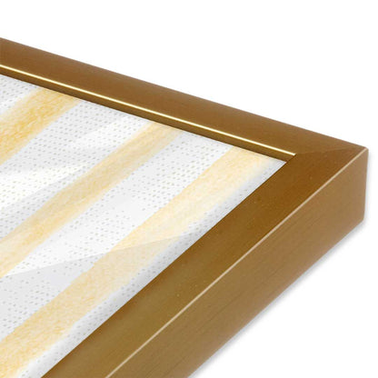[Color:Polished Gold], Picture of art in a Polished Gold frame at an angle