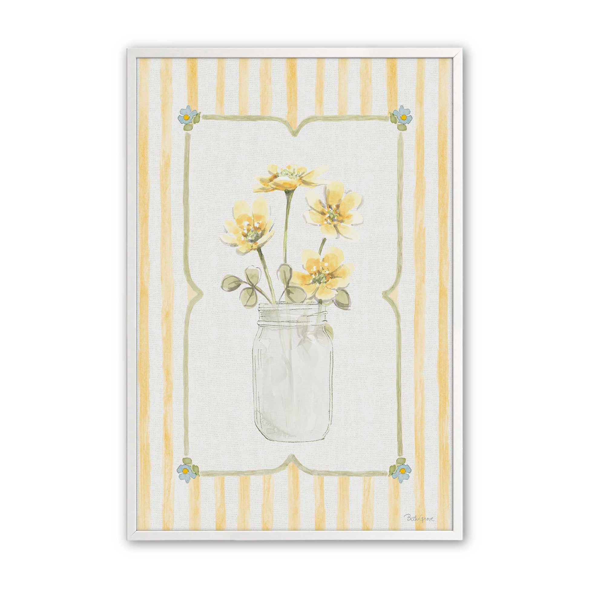[Color:Opaque White], Picture of art in a Opaque White frame