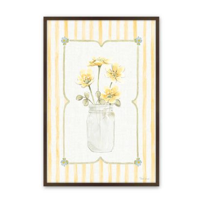 [Color:Brown], Picture of art in a Brown frame